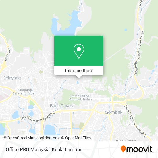 Office PRO Malaysia map
