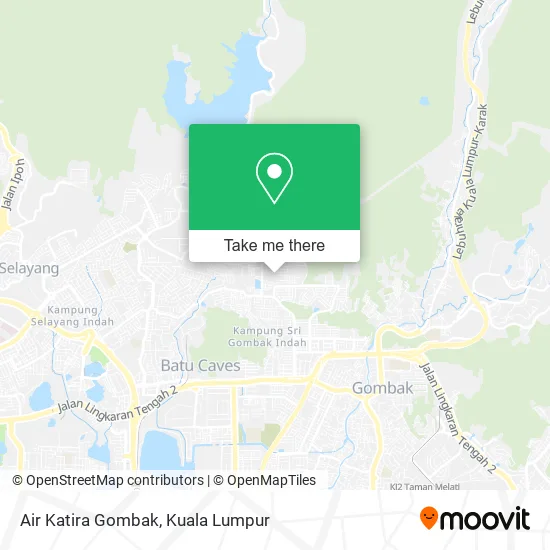 Air Katira Gombak map