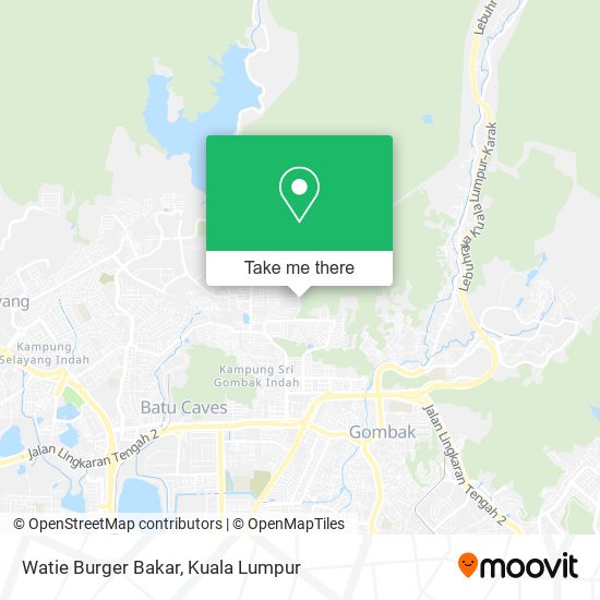 Peta Watie Burger Bakar