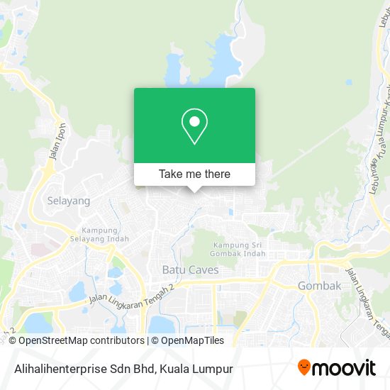 Alihalihenterprise Sdn Bhd map