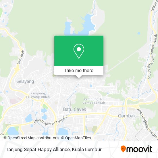 Peta Tanjung Sepat Happy Alliance