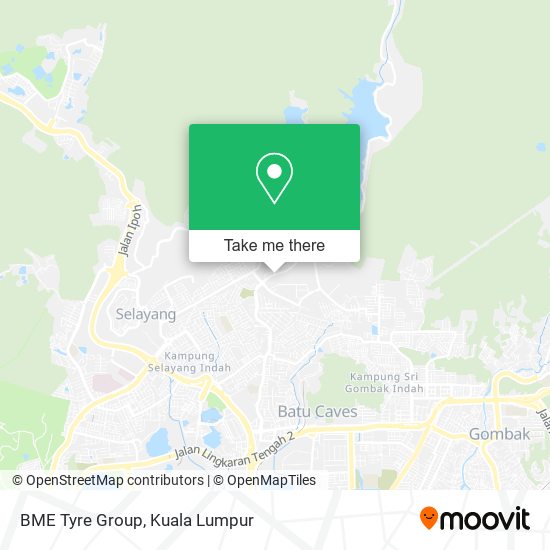 BME Tyre Group map