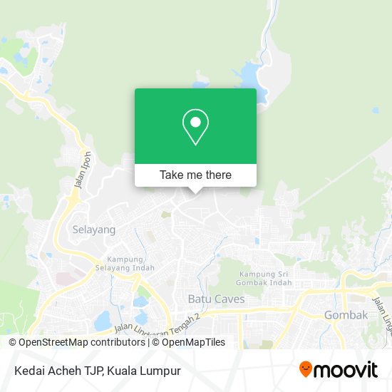 Kedai Acheh TJP map