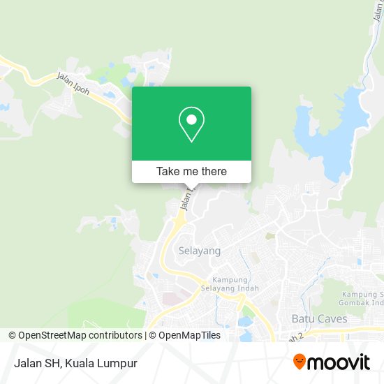 Jalan SH map