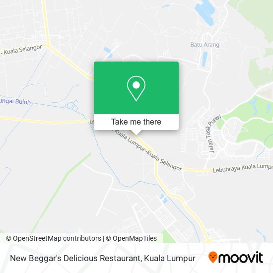 New Beggar's Delicious Restaurant map