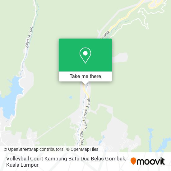 Volleyball Court Kampung Batu Dua Belas Gombak map