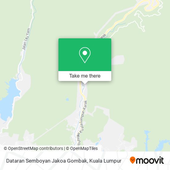 Dataran Semboyan Jakoa Gombak map