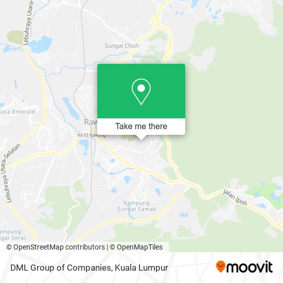 DML Group of Companies map