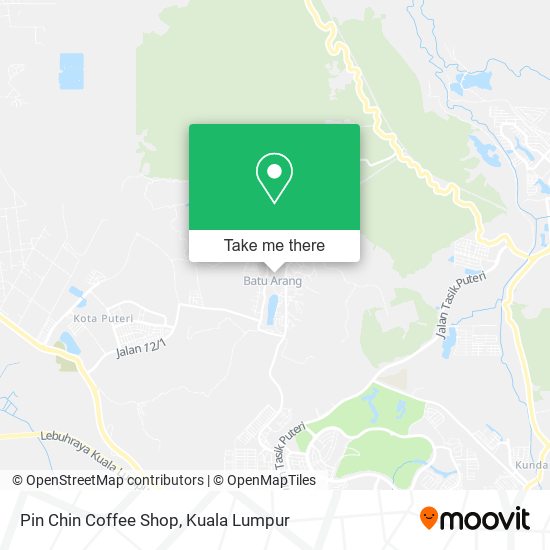 Pin Chin Coffee Shop map
