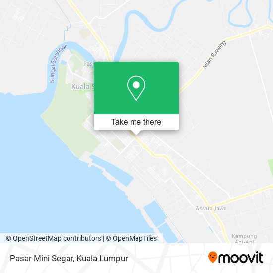 Pasar Mini Segar map