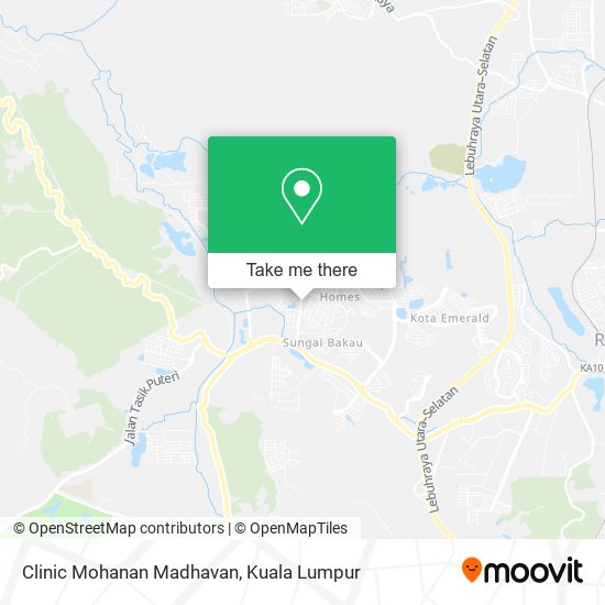 Clinic Mohanan Madhavan map