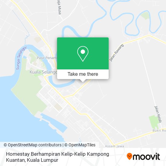 Homestay Berhampiran Kelip-Kelip Kampong Kuantan map