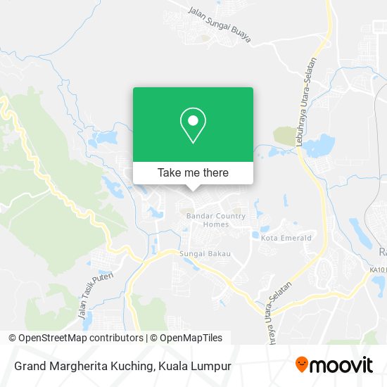 Grand Margherita Kuching map