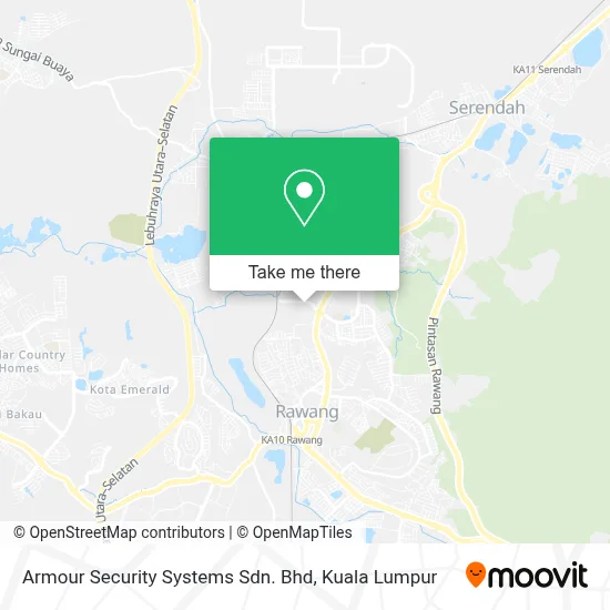 Armour Security Systems Sdn. Bhd map