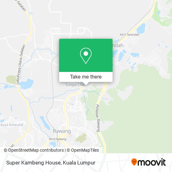 Super Kambeng House map