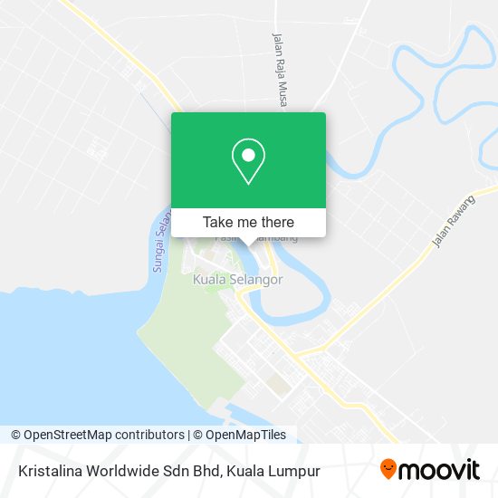 Kristalina Worldwide Sdn Bhd map