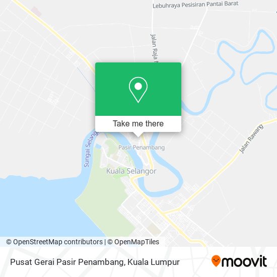 Pusat Gerai Pasir Penambang map