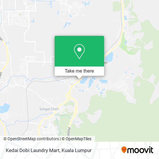 Kedai Dobi Laundry Mart map