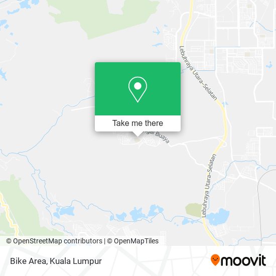Bike Area map