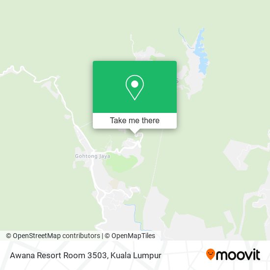 Awana Resort Room 3503 map