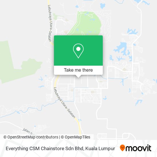 Everything CSM Chainstore Sdn Bhd map