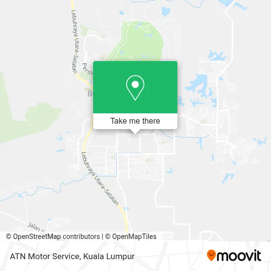 ATN Motor Service map