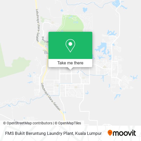 FMS Bukit Beruntung Laundry Plant map