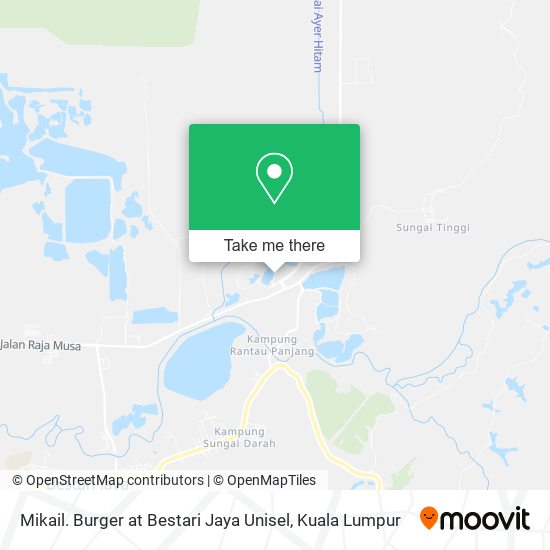 Mikail. Burger at Bestari Jaya Unisel map