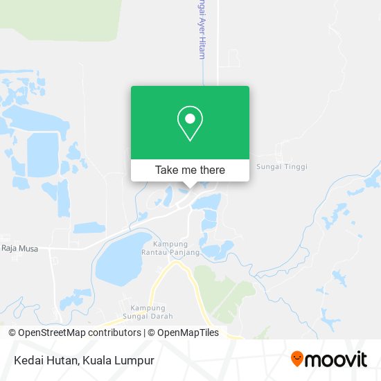 Kedai Hutan map