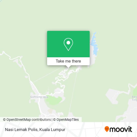 Nasi Lemak Polis map