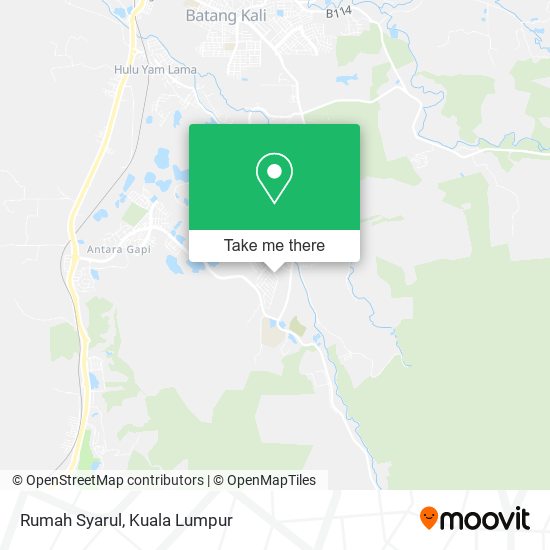 Rumah Syarul map