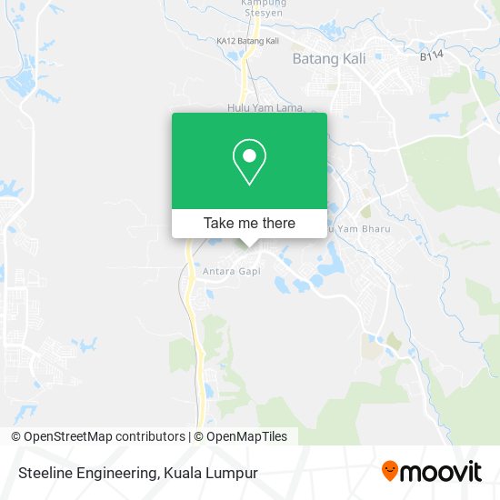 Steeline Engineering map