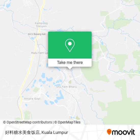 好料糖水美食饭店 map