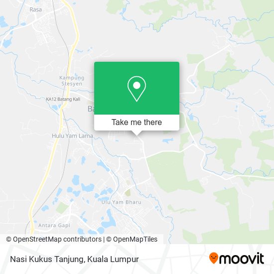 Nasi Kukus Tanjung map