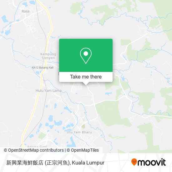 新興業海鮮飯店 (正宗河魚) map