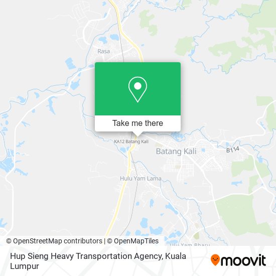 Hup Sieng Heavy Transportation Agency map