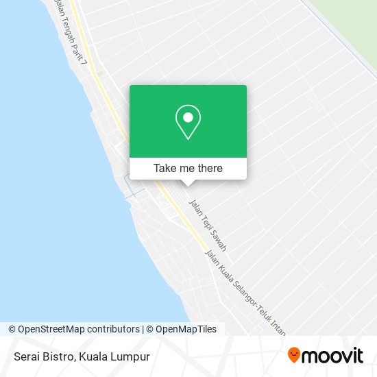 Serai Bistro map