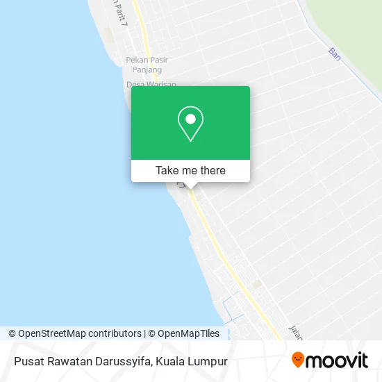 Pusat Rawatan Darussyifa map