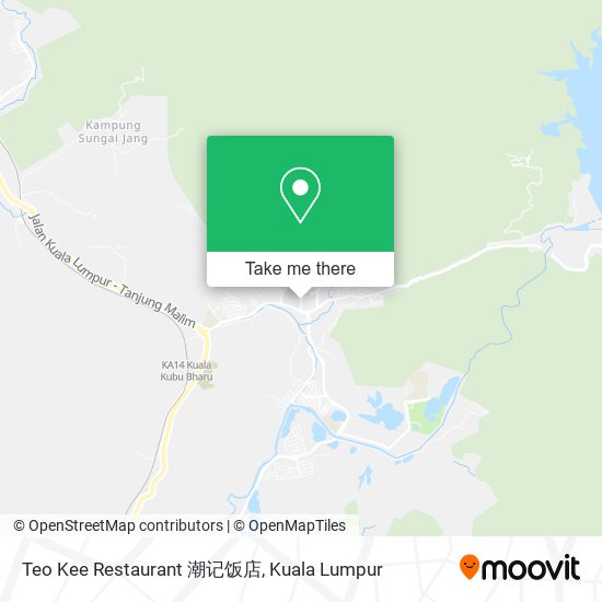 Teo Kee Restaurant 潮记饭店 map