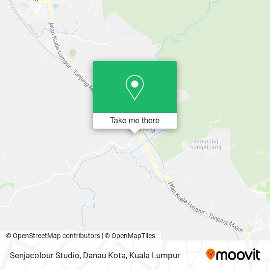 Senjacolour Studio, Danau Kota map