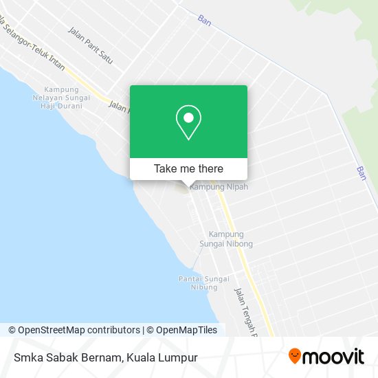 Smka Sabak Bernam map