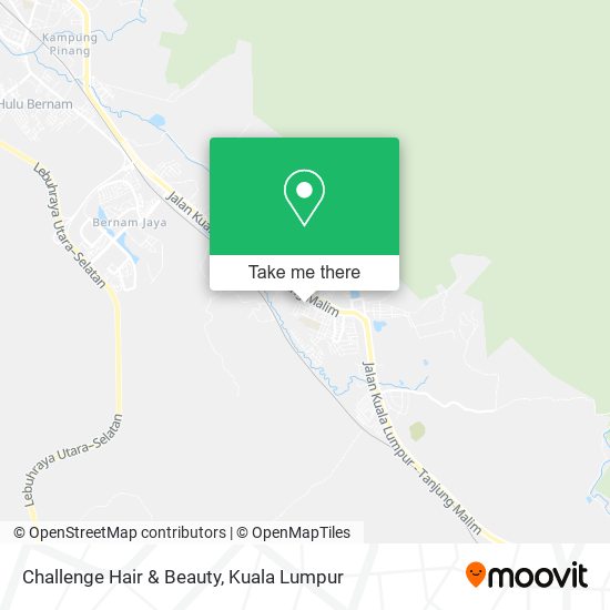 Challenge Hair & Beauty map