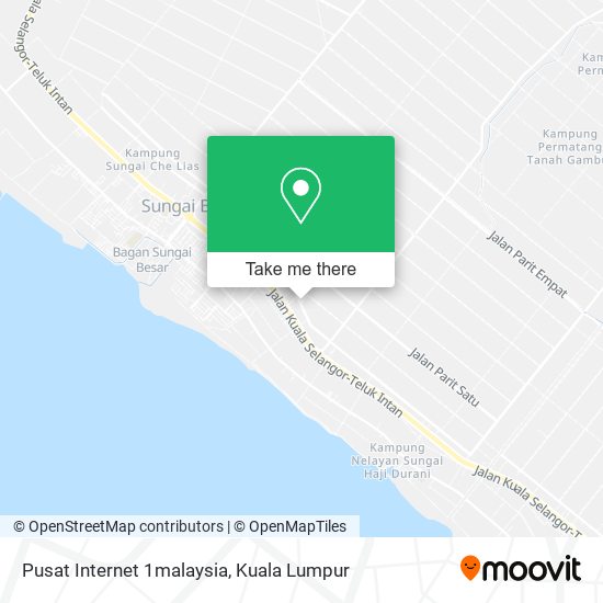 Pusat Internet 1malaysia map