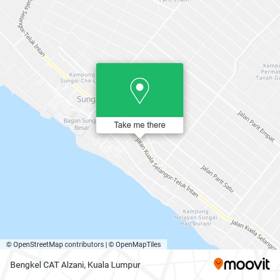Bengkel CAT Alzani map