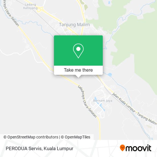 PERODUA Servis map