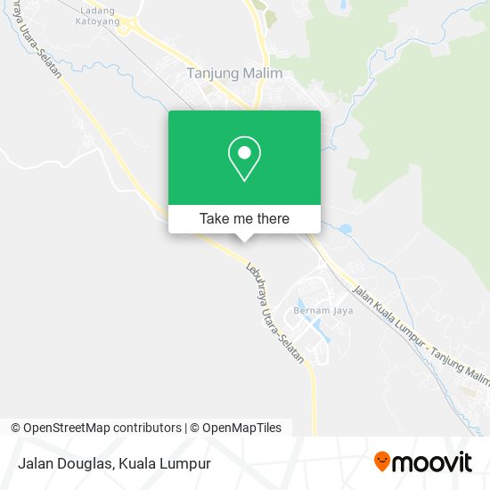 Jalan Douglas map