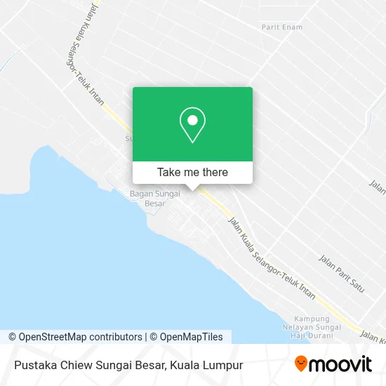 Pustaka Chiew Sungai Besar map