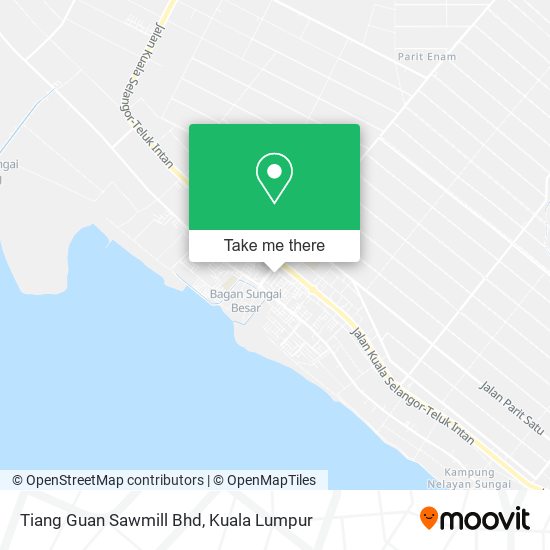 Peta Tiang Guan Sawmill Bhd