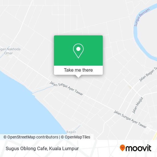 Sugus Oblong Cafe map