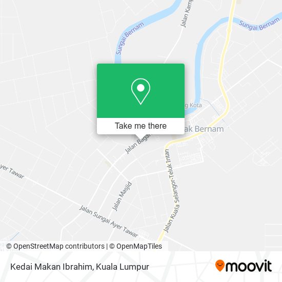 Peta Kedai Makan Ibrahim